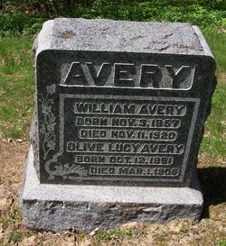 Olive Lucy <I>Rhodes</I> Avery 