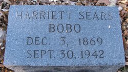 Harriett <I>Sears</I> Bobo 