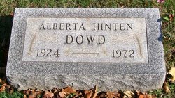 Alberta Jane <I>Hinten</I> Dowd 