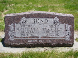 Calvin LeRoy Bond 