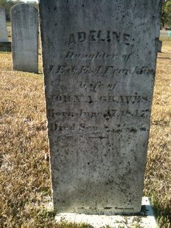 Adeline <I>Franklin</I> Graves 