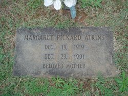 Margaret <I>Pickard</I> Atkins 