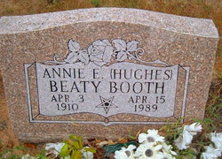 Annie Elizabeth <I>Hughes</I> Booth 