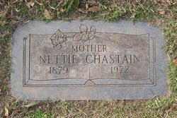 Janette Matilda “Nettie” <I>Henley</I> Chastain 