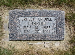 Ernest Criddle Labrum 