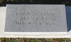 Bessie Frances <I>Austin</I> Blake 