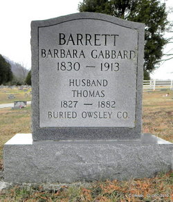 Barbara <I>Gabbard</I> Barrett 
