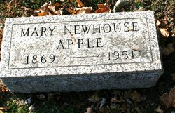 Mary B. <I>Newhouse</I> Apple 