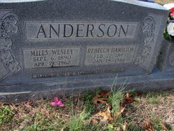 Miles Wesley Anderson 