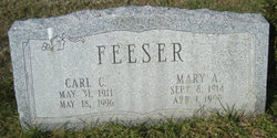 Mary Bell <I>Smeltzer</I> Feeser 