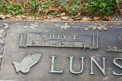 Wiley Thomas “Dude” Lunsford 