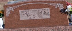 Alma Juanita <I>Callaway</I> Fleming 