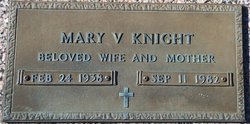 Mary Lou <I>Veal</I> Dunaway Knight 