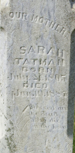 Sarah <I>Arterburn</I> Tatman 