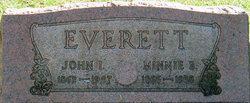 Minnie Belle <I>Weed</I> Everett 