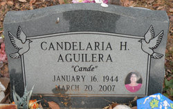 Candelaria H “Cande” Aguilera 