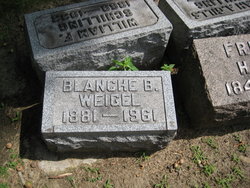 Blanche B Weigel 