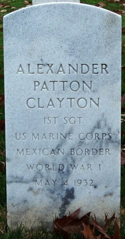 Sgt Alexander Patton Clayton 