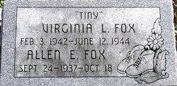 Virginia L “Tiny” Fox 