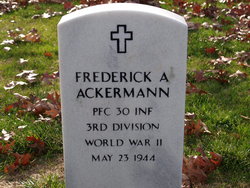 PFC Frederick A Ackermann 