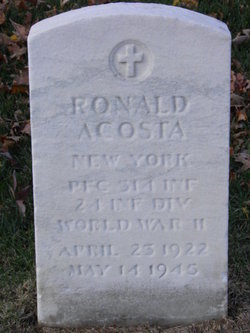 PFC Ronald Acosta 