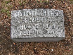 Margaret E. <I>Nickel</I> Scarlett 