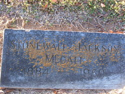 Stonewall Jackson McCall 