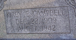 Kirby E Campbell 