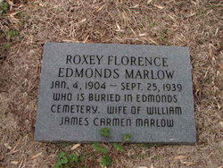Roxey Florence <I>Edmonds</I> Marlow 