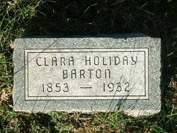 Clara Ann <I>Holladay</I> Barton 