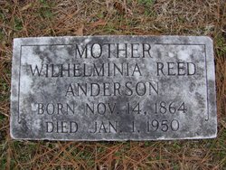 Wilhelminia <I>Reed</I> Anderson 