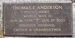 PFC Thomas Eugene Anderson 