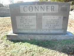 Mary Annie <I>Moore</I> Conner 
