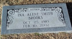 Ina Aline <I>Smith</I> Brooks 