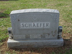 William Henry Schaefer 