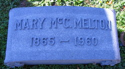 Mary <I>McCreery</I> Melton 