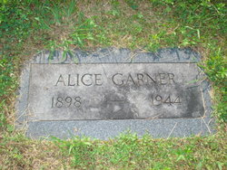 Alice <I>Spencer</I> Garner 