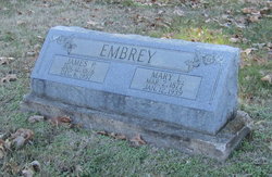 Mary Louisa <I>Greer</I> Embrey 