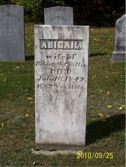 Abigail <I>Avery</I> McCrillis 