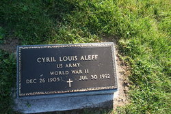 Cyril Louis Aleff 
