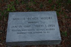 Mollie Erma “Memama” <I>Black</I> Moore 