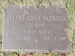 Irving Lowe Paddock 