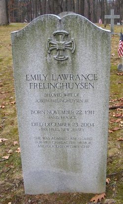 Emily <I>Lawrance</I> Frelinghuysen 