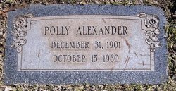 Pauline P “Polly” Alexander 