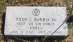 Sgt Fred Louis Burris Sr.