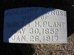 Margaret Redding <I>Ross</I> Plant 
