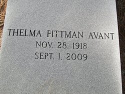 Thelma <I>Pittman</I> Avant 