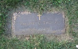Pauline Cecelia <I>Gallagher</I> Thomas 