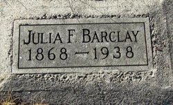 Julia Frances <I>Walker</I> Barclay 