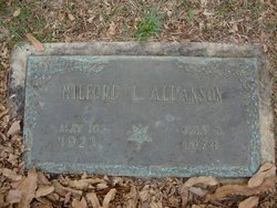 Milford Carolyn <I>Lawrence</I> Allanson 